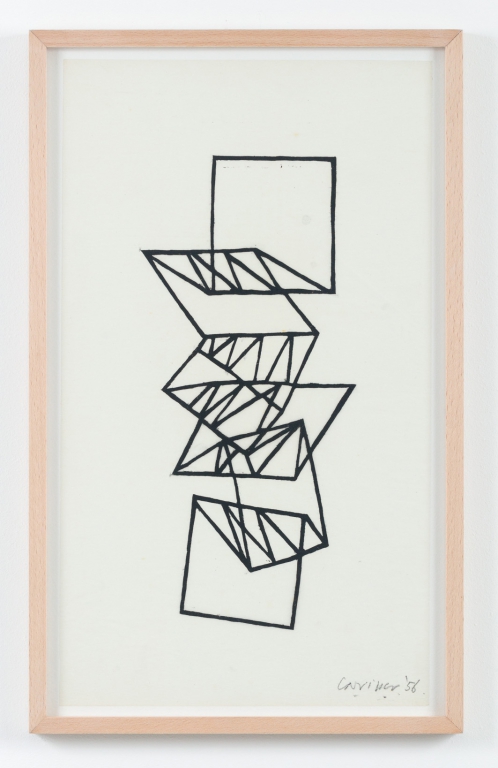 zonder titel (uitwaaierende vorm) (1956)