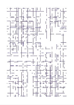 Laboratory: gridlines ordered by color (bleu purple) (2018)