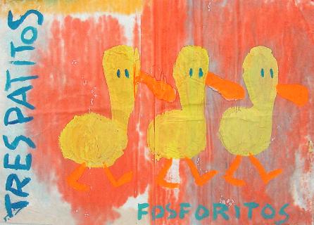Tres patitos fosforitos